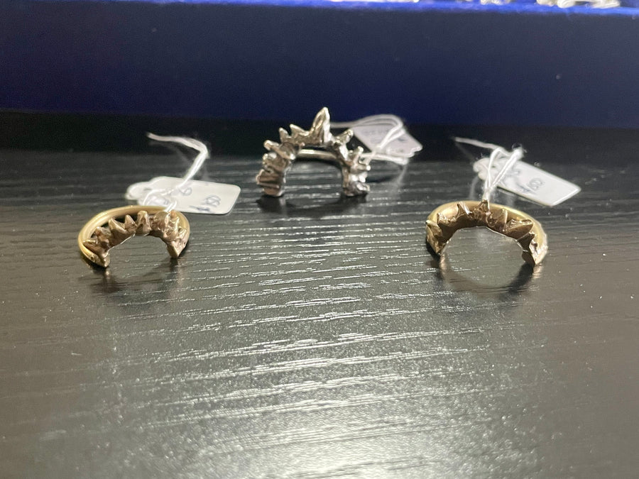 Icicle Dome Sterling Silver Rings MTO