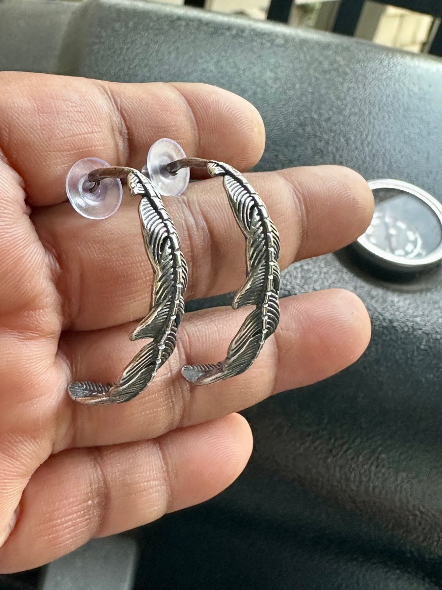 Soar Sterling Silver hoop earrings MTO
