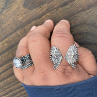 Mumbai Butterfly Sterling Silver Ring  and Montreal Butterfly Ring MTO