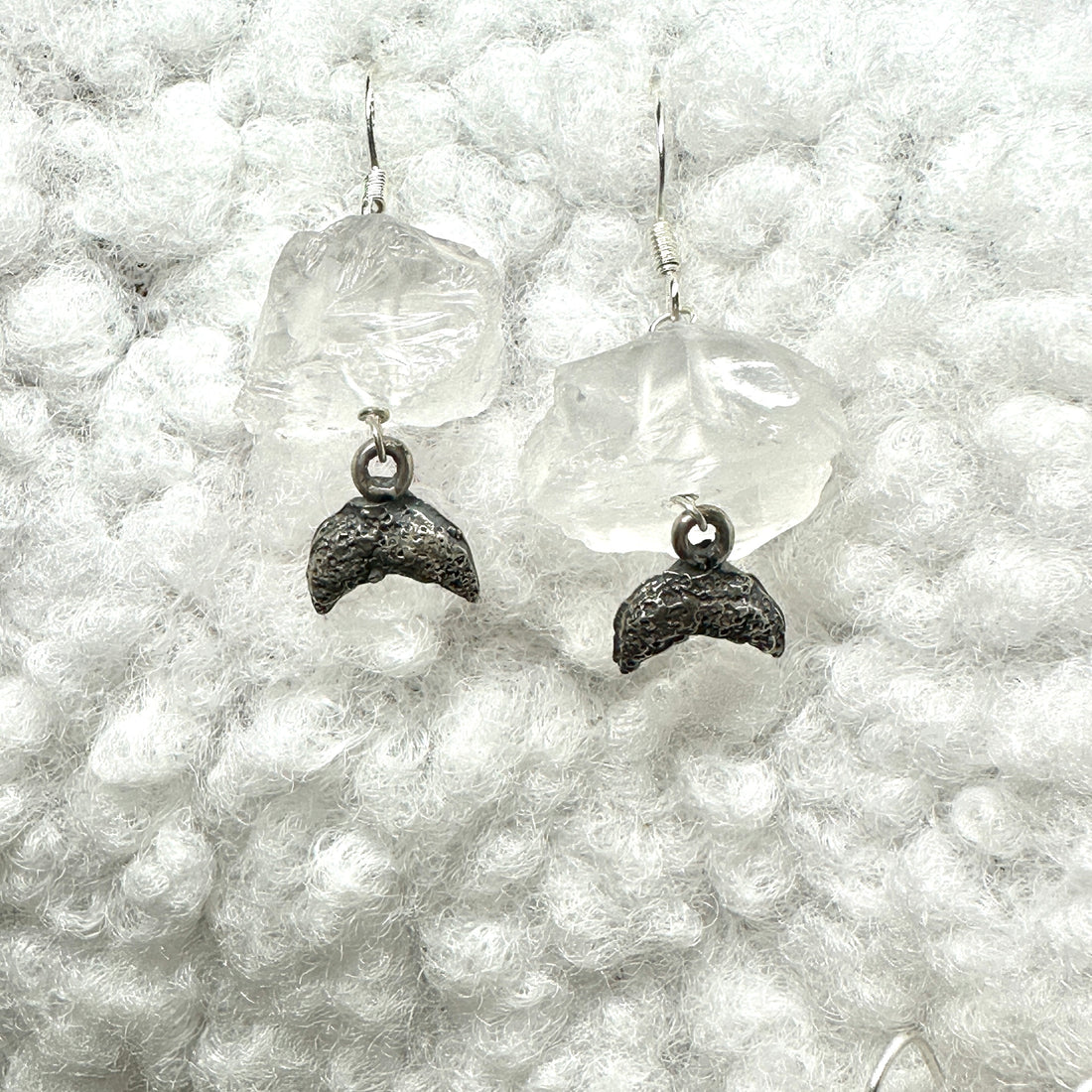 Moon bits Sterling Silver earrings MTO