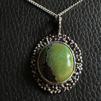 Lil River Hubei Turquoise Sterling Silver Necklace