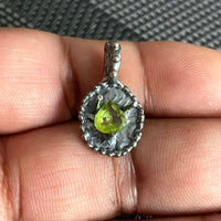Custom Peridot Pendant for Brenelle - Sand and Snow Jewelry - Necklaces - One of a Kind