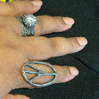 SSJ Peace Ring -MTO - Sand and Snow Jewelry - Rings - Made to Order