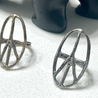 SSJ Peace Ring -MTO - Sand and Snow Jewelry - Rings - Made to Order