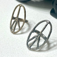 SSJ Peace Ring -MTO - Sand and Snow Jewelry - Rings - Made to Order