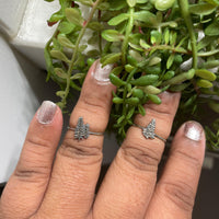 Evergreen Tree Sterling Silver Ring MTO - Sand and Snow Jewelry - Rings - Made to Order