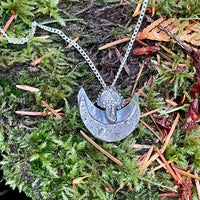 Luna Mushroom Sterling Silver Necklace - Sand and Snow Jewelry - Necklaces - PNW Collection