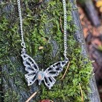 Opal Sterling Silver Butterfly Necklace - Sand and Snow Jewelry - Necklaces - PNW Collection