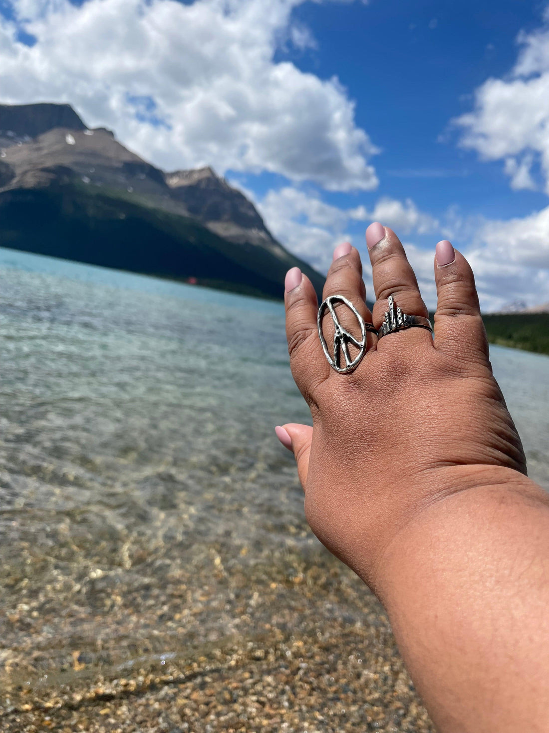 Indus Sterling Silver Ring US Size 10 - Sand and Snow Jewelry -  - Ready to Ship