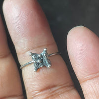 Mini Butterfly Sterling Silver Ring MTO - Sand and Snow Jewelry - Rings - Made to Order