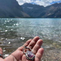 Kohara | Lepidolite Sterling Silver necklace - Sand and Snow Jewelry - Necklaces - One of a Kind