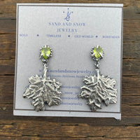 Peridot Shine Sterling Silver Earrings - Sand and Snow Jewelry - earrings - PNW 2