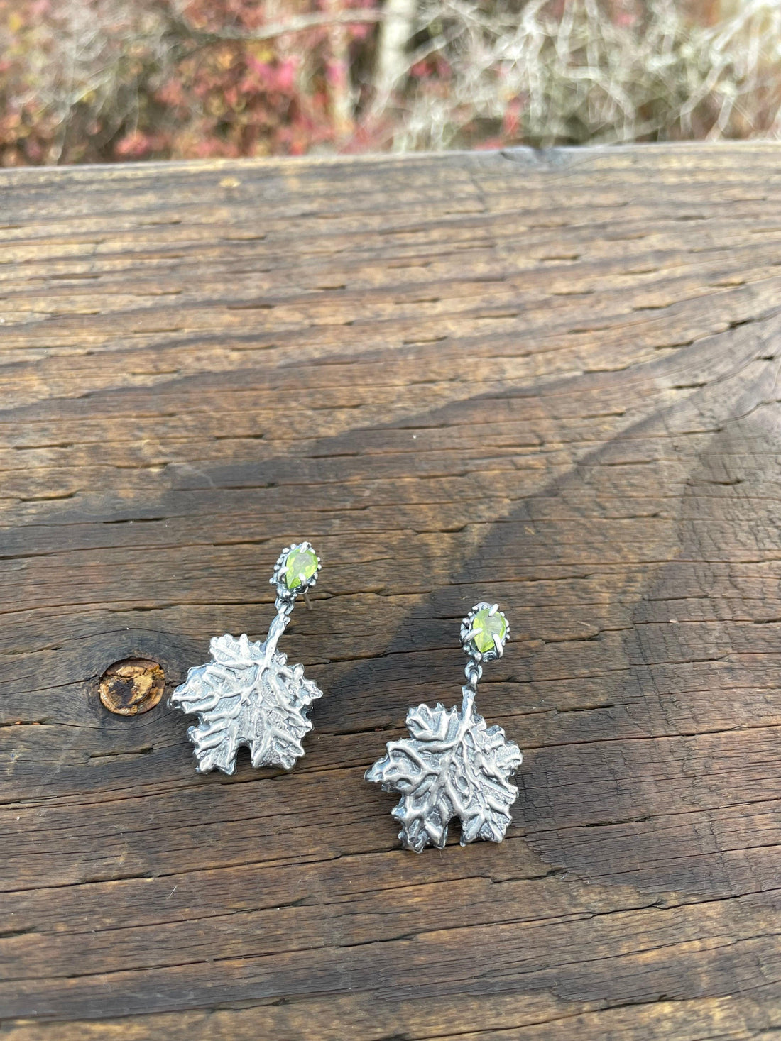 Peridot Shine Sterling Silver Earrings - Sand and Snow Jewelry - earrings - PNW 2