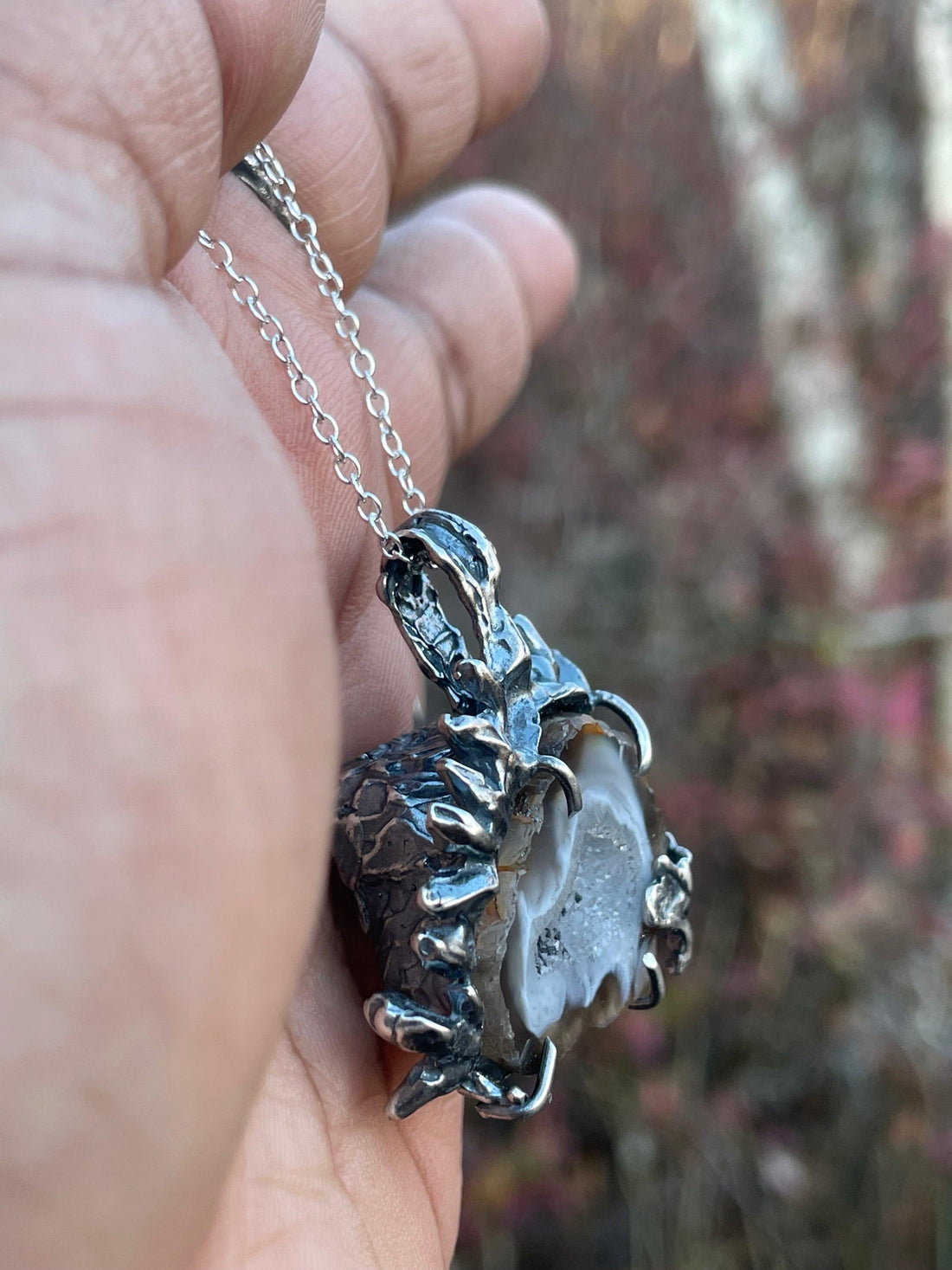 The Wild Bear Sterling Silver Necklace - Sand and Snow Jewelry - Necklaces - PNW 2