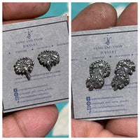 Mini Mushroom Stud Earrings MTO - Sand and Snow Jewelry - Earrings - Made to Order