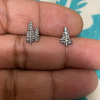 Mini Evergreen Tree Stud Earrings - Sand and Snow Jewelry - Earrings - Ready to Ship