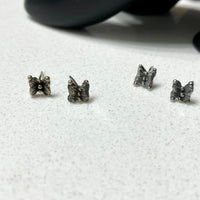 Mini Butterfly Stud Earrings MTO - Sand and Snow Jewelry - Earrings - Made to Order