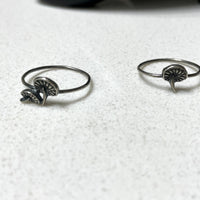 Mini Mushroom Sterling Silver Ring MTO - Sand and Snow Jewelry - Rings - Made to Order