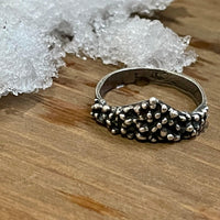 The Tiara Droplets Sterling Silver Ring US Size 11 - Sand and Snow Jewelry - Rings - Ready to Ship