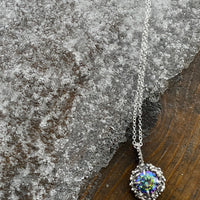 Droplets Bling Large Sterling Silver Necklaces - Sand and Snow Jewelry