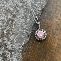 Droplets Bling Large Sterling Silver Necklaces - Sand and Snow Jewelry