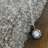 Droplets Bling Large Sterling Silver Necklaces - Sand and Snow Jewelry