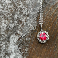 Droplets Bling Large Sterling Silver Necklaces - Sand and Snow Jewelry